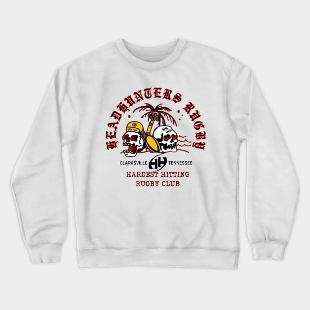 HH Rugby Clarksville TN Crewneck Sweatshirt by Mutant Athletics